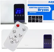 Kurtyny powietrzne - Kurtyna Powietrzna Led Pilot Grzejnik 2000 Nadmuch - miniaturka - grafika 1