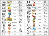 Pomoce naukowe - Alfabet na schody 80x10cm ES002 - miniaturka - grafika 1
