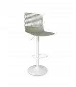 Taborety i hokery - Resol Hoker Wire Central Foot Stool Greenish Grey-Chrome 4981 - miniaturka - grafika 1