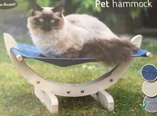 Legowiska dla kotów - Legowisko kanapa Hamak łóżko mata dla Kota Psa 3k - miniaturka - grafika 1