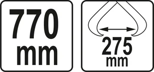 YATO KLESZCZE DO PRZENOSZENIA DREWNA L-770 MM YT-79907 - Pozostałe narzędzia ogrodowe - miniaturka - grafika 3