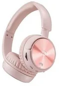 Słuchawki - Swissten Trix Różowe - miniaturka - grafika 1