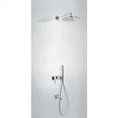 Baterie podtynkowe - Tres 3V Tres podtynkowy zestaw wannowo natryskowy chrom 210.273.13 21027313 - miniaturka - grafika 1