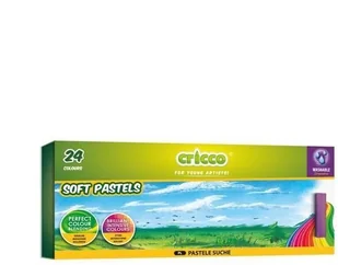 CRICCO Pastele suche 24 kolory - Kredki, ołówki, pastele i pisaki - miniaturka - grafika 3