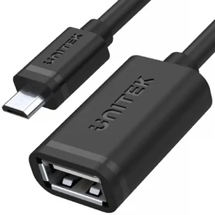 Unitek przewód OTG USB 2.0 AF do microUSB BM - Adaptery i przejściówki - miniaturka - grafika 6