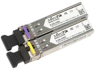 Mikrotik Pair of SFP modules, S-45LC80D (1.25G SM 80km S-4554LC80D - Pozostałe akcesoria sieciowe - miniaturka - grafika 3