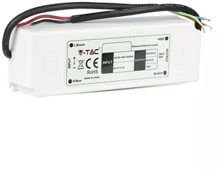 v-tac Zasilacz LED V-TAC 100W 12V 8.3A IP67 Hermetyczny Filtr EMI VT-22105 - Zasilacze i transformatory - miniaturka - grafika 4