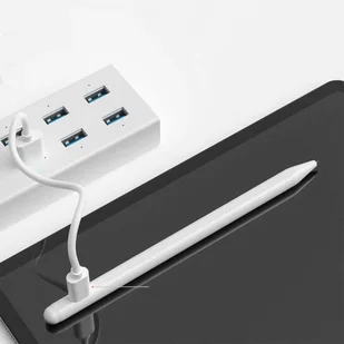Apple marka niezdefiniowana Rysik precyzyjny długopis Digital Stylus Pen do iPad Air Pro 2Gen White 13742X0 - Akcesoria do tabletów i e-booków - miniaturka - grafika 4