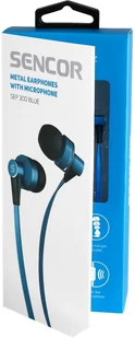 Sencor SEP 300 Niebieskie - Słuchawki - miniaturka - grafika 2