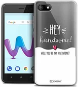 Etui i futerały do telefonów - Wiko Caseink Pokrowiec ochronny na 5 cali Sunny 3, bardzo cienki, Love Hey Handsome CRYSPRNTSUNNY3RLOVEHEY - miniaturka - grafika 1