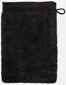 Rękawice i gąbki do kąpieli - Möve Myjka SUPERWUSCHEL 15x20 cm czarna - miniaturka - grafika 1