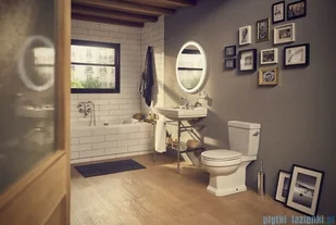 Roca Carmen 80x50 A3270A0003 - Umywalki - miniaturka - grafika 3