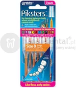 Szczoteczki międzyzębowe - Erskine PIKSTERS Regular szczoteczki międzyzębowe DUŻE ROZMIARY Size-8, Size-9 - opakowanie 7szt. - miniaturka - grafika 1