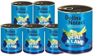 Dolina Noteci PREMIUM SUPERFOOD cielęcina i jagnięcina 6x400g 36709-uniw - Mokra karma dla psów - miniaturka - grafika 3