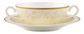 Filiżanki - Villeroy & Boch 1043902500 Ivoire filiżanka do zupy ze spodkiem, 2-częściowy 1043902500 - miniaturka - grafika 1