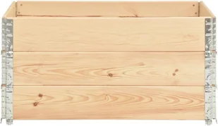vidaXL Nadstawki paletowe, 3 szt., 80x120 cm, lite drewno sosnowe 310051 - Donice - miniaturka - grafika 2
