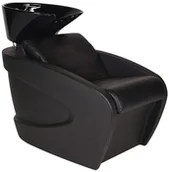 Myjki fryzjerskie - AYALA Myjnia Fryzjerska Vanity misa czarna 48h - miniaturka - grafika 1