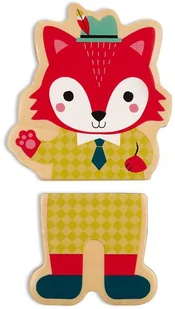 Janod 8 BABY FOREST MAGNETS - Klocki - miniaturka - grafika 9