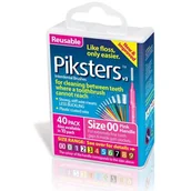 Szczoteczki międzyzębowe - PIKSTERS PIKSTERS szczoteczki międzyzębowe E2050 Size 00 BOX 40 szt - miniaturka - grafika 1