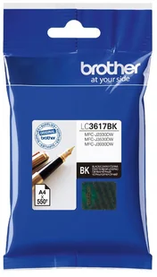Brother Tusz Brother czarny LC3617BK=LC-3617BK, 550 str. TUSBROBRO0002 - Tusze oryginalne - miniaturka - grafika 4