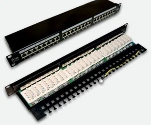 ALANTEC A-LAN Patchpanel FTP 24 porty kat 5e pełny PK006 - Pozostałe akcesoria sieciowe - miniaturka - grafika 3