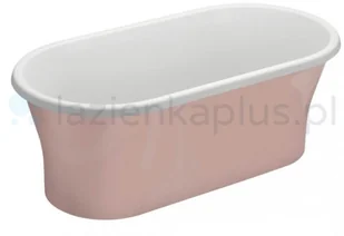 Polimat Wanna wolnostojąca Amona New różowa 00415 - Wanny - miniaturka - grafika 2
