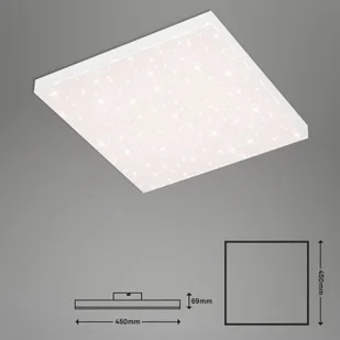Briloner Gwieździste niebo LED Frameless CCT, 45x45cm - Lampy sufitowe - miniaturka - grafika 3