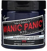 Kosmetyki do stylizacji włosów - Manic Panic Cream Formula Semi-Permanent Hair Color  After Midnight Blue 612600110012 - miniaturka - grafika 1