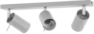 Euluna Spot sufitowy Round, szary, 3-punktowy liniowy - Lampy sufitowe - miniaturka - grafika 5