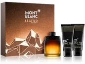 Zestawy kosmetyków męskich - Mont Blanc Legend Night woda perfumowana 100 ml + żel pod prysznic 100 ml + balsam po goleniu 100 ml - miniaturka - grafika 1