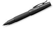 Ołówki - Faber-Castell 148205  rollerball Pen E-Motion, metalowa końcówka: 0,7 MM, wraz z opakowaniem na prezent, czarny F148625 - miniaturka - grafika 1