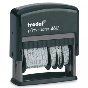 Trodat Datownik 4817 + 12 haseł 1szt. /TR4817POL/ISO/ UN061 - Datowniki - miniaturka - grafika 2