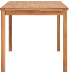 vidaXL 5-cz. zestaw mebli ogrodowych, lite drewno tekowe 3059943 - Meble ogrodowe - miniaturka - grafika 17