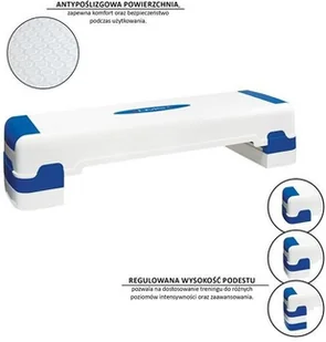 HMS Step do aerobiku, 3 poziomy, AS005 - Dyski i twistery - miniaturka - grafika 4