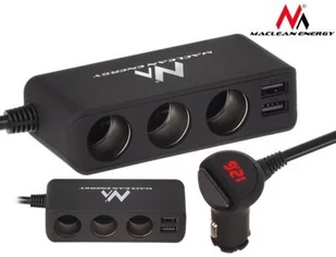 Maclean Rozdzielacz gniazda zaplaniczki MCE117 - Przedłużacze i rozgałęźniki - miniaturka - grafika 2