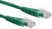Kable miedziane - Rotronic ROLINE UTP Cable KAT6, zielony 5 m 21151563 - miniaturka - grafika 1