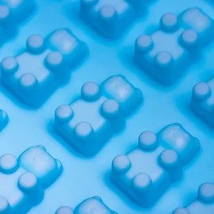 Gadget Master FOREMKA MIŚKI NA ŻELKI LÓD CZEKOLADĘ Z PIPETĄ - Gadżety do domu - miniaturka - grafika 2