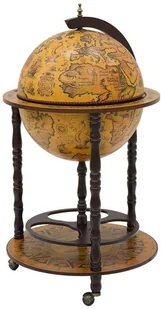 Pigmejka Globobar, brązowy, 93x50x50 cm - Krzesła - miniaturka - grafika 3