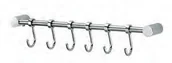 Wieszaki łazienkowe - Stella OPTIMAL K.Figiel i S.Migasiewicz Sp.J. Drążek 6- haczyków 18.033 18.033 - miniaturka - grafika 1