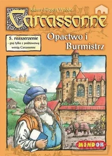 MindOK Carcassonne: Opactwo i Burmistrzowie - Gry planszowe - miniaturka - grafika 2