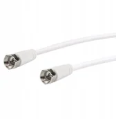Akcesoria TV-SAT - Przewód Kabel Satelitarny Antenowy 1,5 M 75 dB F/f - miniaturka - grafika 1