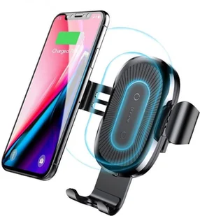Baseus uchwyt samochodowy grawitacyjny z ładowaniem QI Black WXYL-01 - Uchwyty samochodowe do telefonów - miniaturka - grafika 23