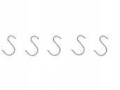 Akcesoria do grilla - Haki wędzarnicze 5/100mm profesjonalne 5szt Łódź - miniaturka - grafika 1