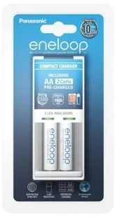 Panasonic BQ-CC50 + 2 x R6/AA eneloop 1900 mAh - Ładowarki i akumulatory - miniaturka - grafika 3