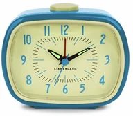 Zegary - Kikkerland KKAC08-BL-EU budzik w stylu retro, niebieski AC08-BL - miniaturka - grafika 1