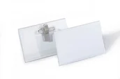 Identyfikatory - Durable Identyfikator z kombi klipem 54 x 90mm 50 sztuk 8101-19 - miniaturka - grafika 1