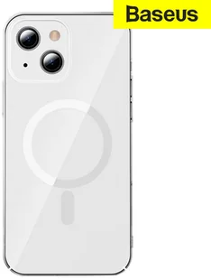 Baseus Crystal Case magnetyczne etui do iPhone 13 + szkło na ekran przezroczysty (kompatybilne z MagSafe) (ARJT000002) ARJT000002 - Etui i futerały do telefonów - miniaturka - grafika 2