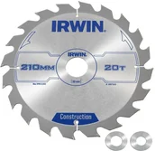 Tarcze do pił - IRWIN Tarcza do pilarki tarczowej 210MM/20T/30(20,16) 210 mm zęby: 20 szt. - miniaturka - grafika 1