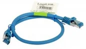 Kable - ABCVISION Patchcord S/FTP kat.6A niebieski 0,5m RJ45/6A/0.5-BLUE - miniaturka - grafika 1