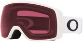 Gogle narciarskie - Oakley Flight Tracker XS Gogle zimowe, matte white/prizm snow dark grey 2020 Gogle narciarskie OO7106-26 - miniaturka - grafika 1